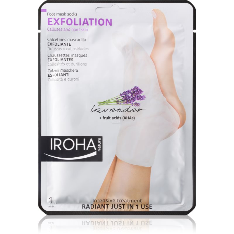Iroha Exfoliation шкарпетки для пом’якшення та зволоження шкіри ніг з ефектом ексфоліації
Iroha Exfoliation шкарпетки для пом’якшення та зволоження шкіри ніг з ефектом ексфоліації