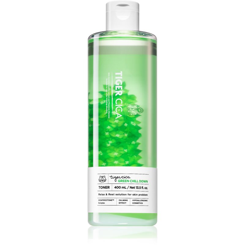 It´s Skin Tiger Cica Green Chill Down очищаючий та заспокоюючий тонік для проблемної шкіри
It´s Skin Tiger Cica Green Chill Down очищаючий та заспокоюючий тонік для проблемної шкіри