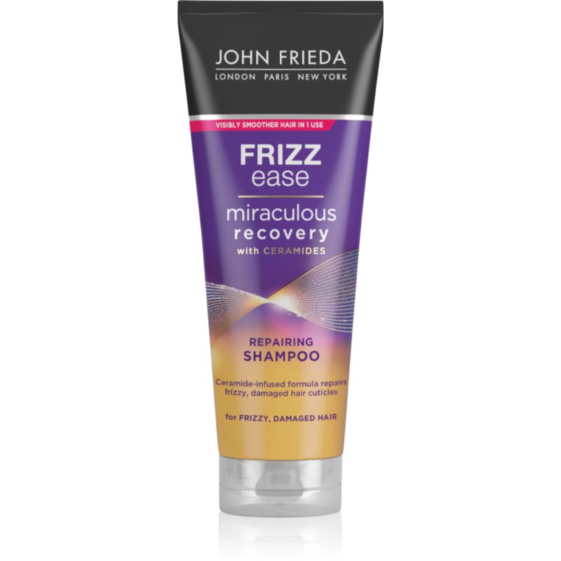 John Frieda Frizz Ease Miraculous Recovery відновлюючий шампунь для пошкодженого волосся
John Frieda Frizz Ease Miraculous Recovery відновлюючий шампунь для пошкодженого волосся