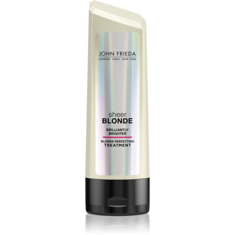 John Frieda Sheer Blonde Brilliantly Brighter бальзам для блонд та мелірованого волосся pro perleťové odlesky
John Frieda Sheer Blonde Brilliantly Brighter бальзам для блонд та мелірованого волосся pro perleťové odlesky