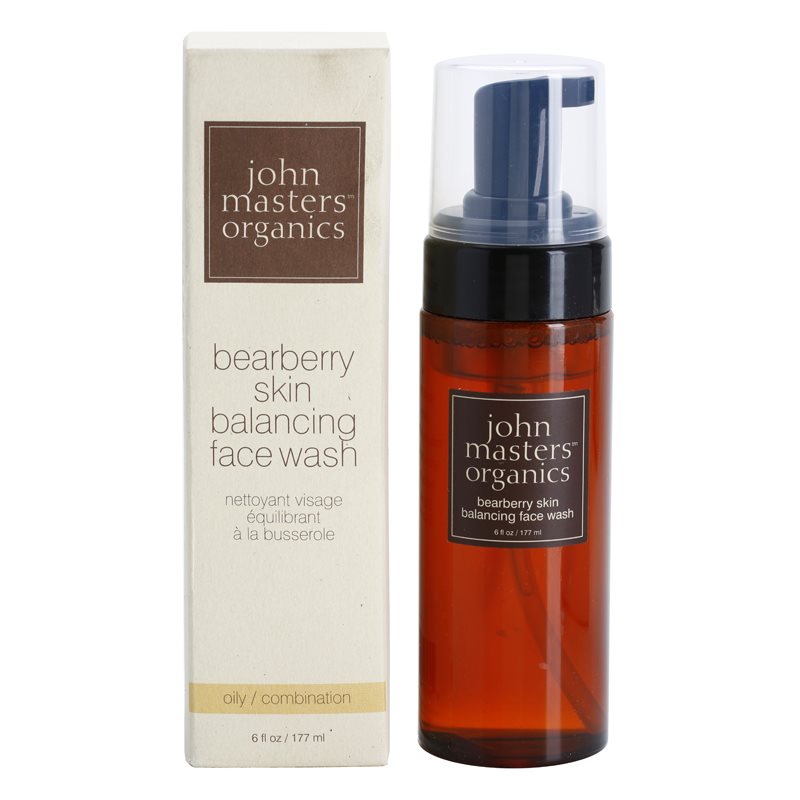 John Masters Organics Bearberry Skin очищаюча пінка для регуляції секреції шкірних залоз
John Masters Organics Bearberry Skin очищаюча пінка для регуляції секреції шкірних залоз