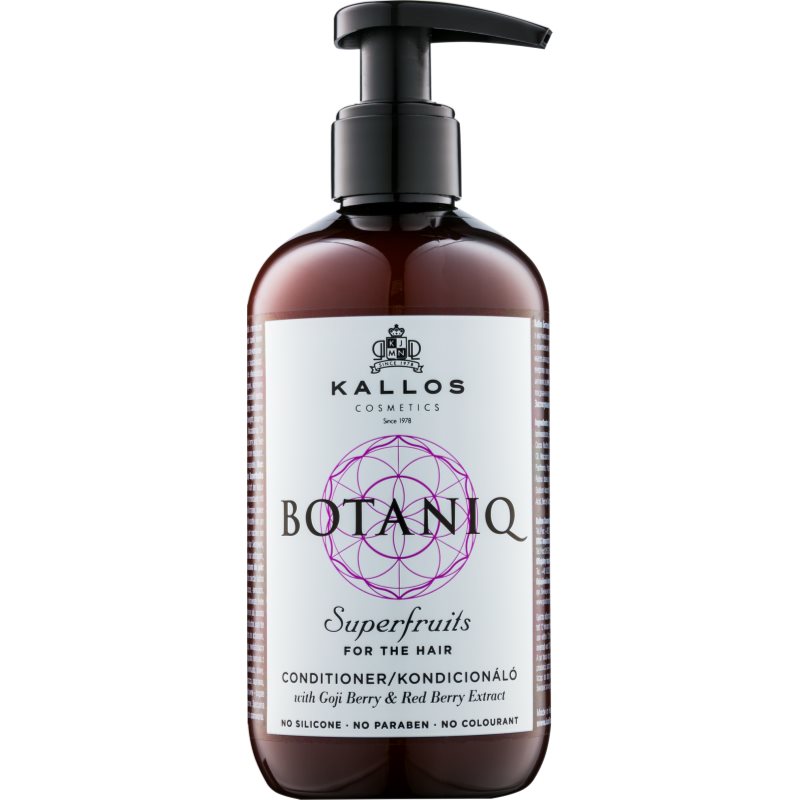 Kallos Botaniq Superfruits зміцнюючий кондиціонер з рослинними екстрактами без сульфатів та парабенів
Kallos Botaniq Superfruits зміцнюючий кондиціонер з рослинними екстрактами без сульфатів та парабенів