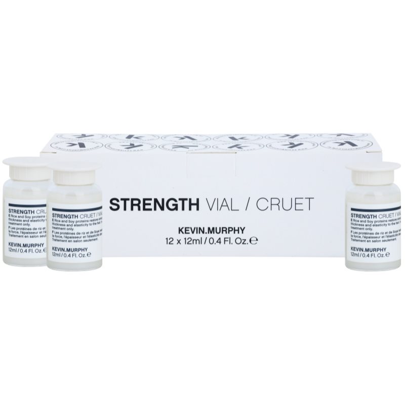 Kevin Murphy Strength Vial догляд для сухого, пошкодженого хімічним способом волосся
Kevin Murphy Strength Vial догляд для сухого, пошкодженого хімічним способом волосся