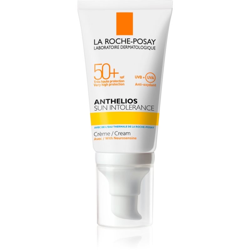 La Roche-Posay Anthelios Sun Intolerance заспокоюючий захисний крем для дуже чутливої шкіри SPF 50
La Roche-Posay Anthelios Sun Intolerance заспокоюючий захисний крем для дуже чутливої шкіри SPF 50