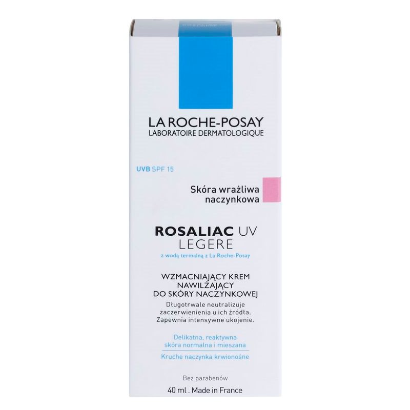 La Roche-Posay Rosaliac UV Legere заспокоюючий крем для чутливої шкіри обличчя схильної до почервонінь SPF 15
La Roche-Posay Rosaliac UV Legere заспокоюючий крем для чутливої шкіри обличчя схильної до почервонінь SPF 15