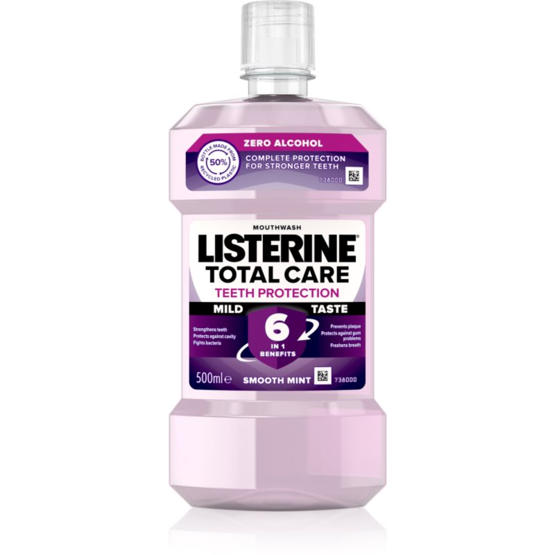 Listerine Total Care Zero рідина для полоскання ротової порожнини для комплексного захисту зубів без алкоголя присмак Smooth Mint
Listerine Total Care Zero рідина для полоскання ротової порожнини для комплексного захисту зубів без алкоголя присмак Smooth Mint