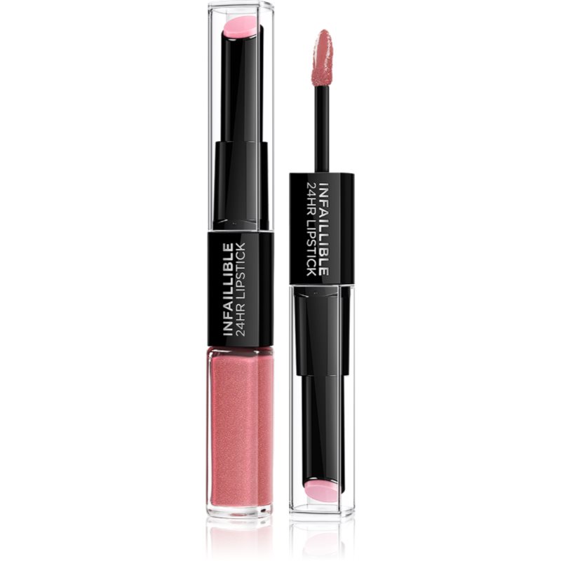 L’Oréal Paris Infallible стійка помада та блиск для губ 2 в 1 відтінок 110 Timeless Rose
L’Oréal Paris Infallible стійка помада та блиск для губ 2 в 1 відтінок 110 Timeless Rose