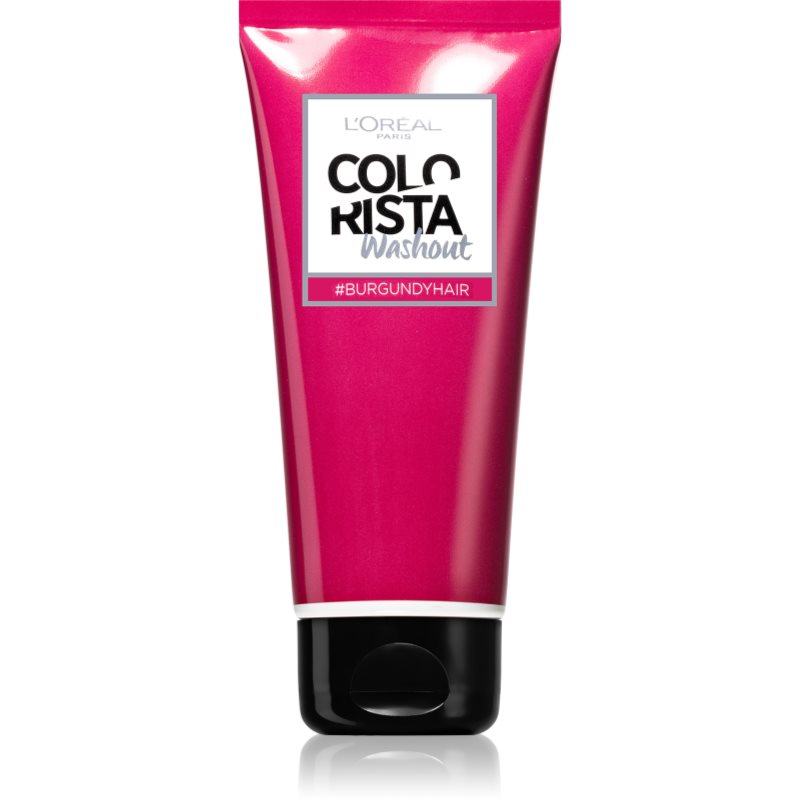 L’Oréal Paris Colorista Washout тимчасова фарба для волосся для волосся відтінок Burgundy
L’Oréal Paris Colorista Washout тимчасова фарба для волосся для волосся відтінок Burgundy