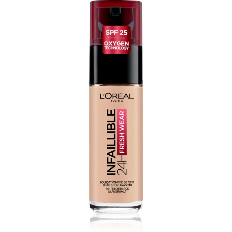 L’Oréal Paris Infaillible 32H Fresh Wear стійкий тональний крем відтінок 025 Rose Ivory
L’Oréal Paris Infaillible 32H Fresh Wear стійкий тональний крем відтінок 025 Rose Ivory