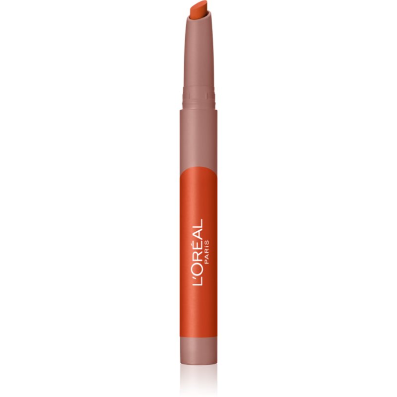 L’Oréal Paris Infaillible Matte Lip Crayon помада-олівець з матуючим ефектом відтінок 106 Mon Cinnamon
L’Oréal Paris Infaillible Matte Lip Crayon помада-олівець з матуючим ефектом відтінок 106 Mon Cinnamon