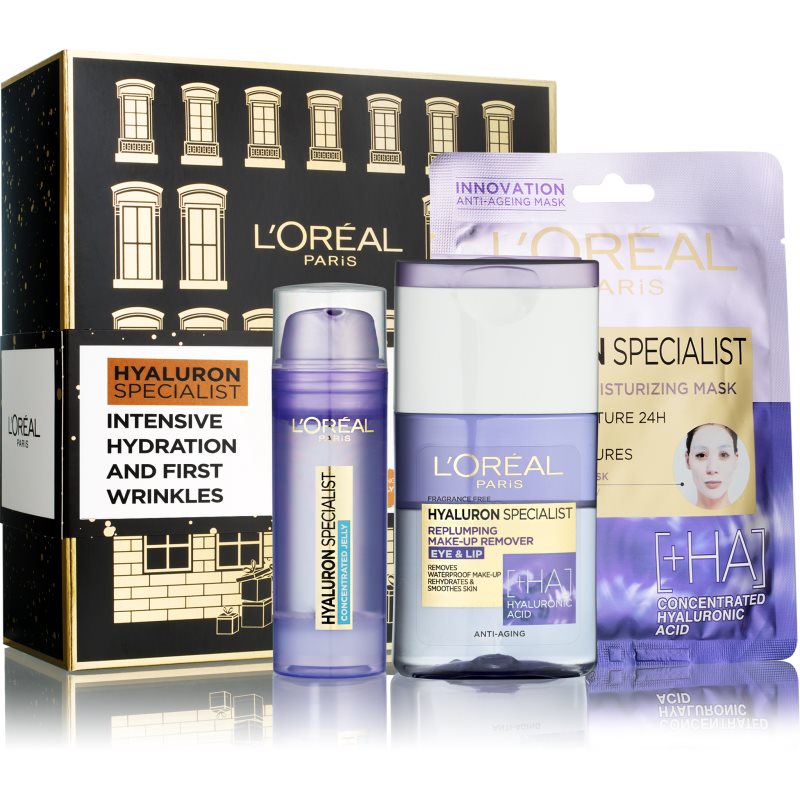 L’Oréal Paris Hyaluron Specialist подарунковий набір (для інтенсивного зволоження)
L’Oréal Paris Hyaluron Specialist подарунковий набір (для інтенсивного зволоження)