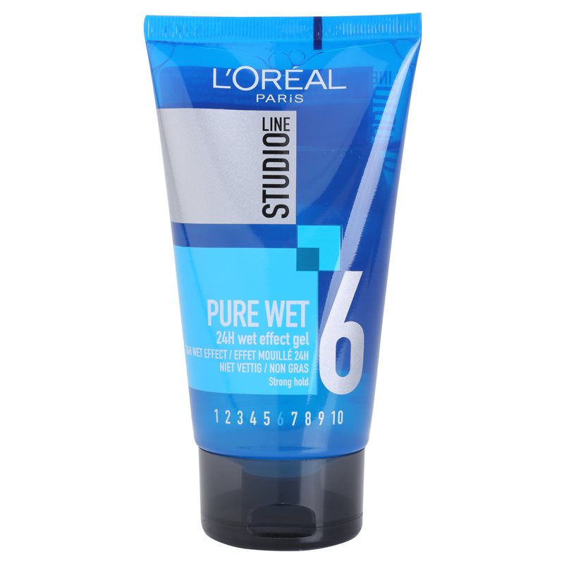 L’Oréal Paris Studio Line Pure Wet Гель з ефектом "мокрого волосся" 24H Wet Effect Strong Hold 6
L’Oréal Paris Studio Line Pure Wet Гель з ефектом "мокрого волосся" 24H Wet Effect Strong Hold 6