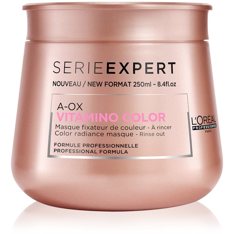 L’Oréal Professionnel Serie Expert Vitamino Color AOX поживна маска для фарбованого волосся
L’Oréal Professionnel Serie Expert Vitamino Color AOX поживна маска для фарбованого волосся