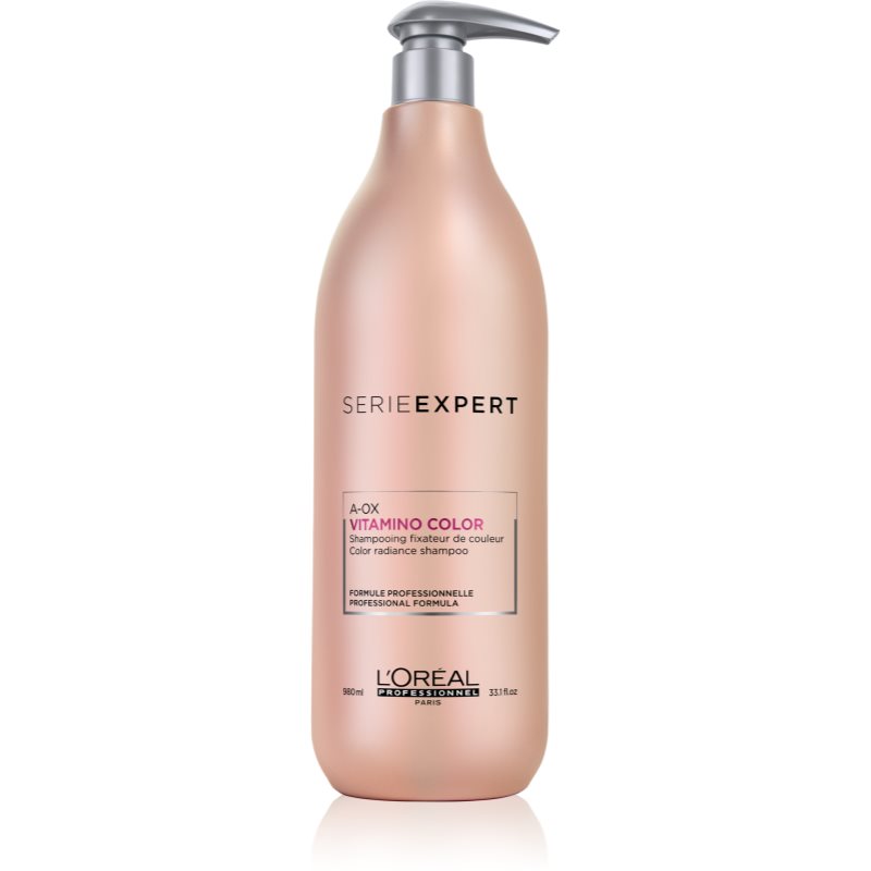 L’Oréal Professionnel Serie Expert Vitamino Color AOX шампунь для захисту кольору волосся
L’Oréal Professionnel Serie Expert Vitamino Color AOX шампунь для захисту кольору волосся