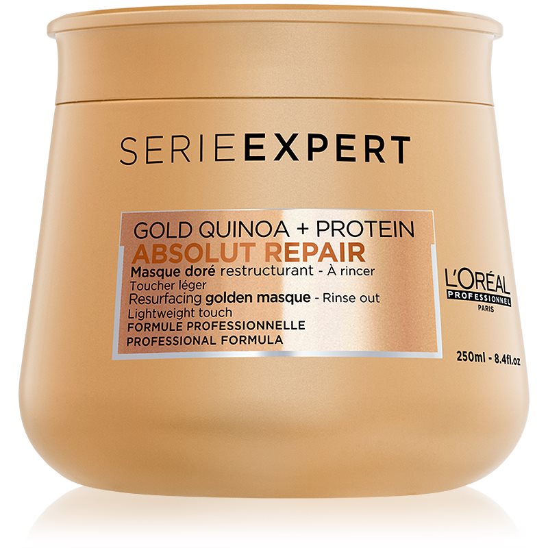 L’Oréal Professionnel Serie Expert Absolut Repair маска для регенерації для пошкодженого волосся
L’Oréal Professionnel Serie Expert Absolut Repair маска для регенерації для пошкодженого волосся