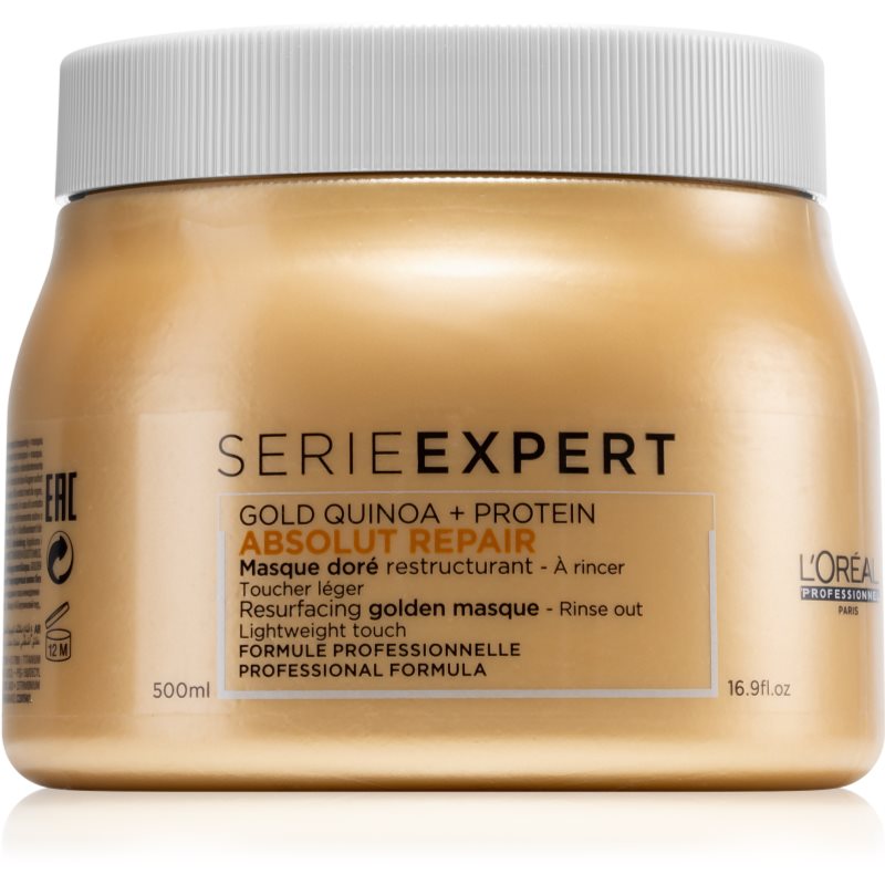 L’Oréal Professionnel Serie Expert Absolut Repair маска для регенерації для пошкодженого волосся
L’Oréal Professionnel Serie Expert Absolut Repair маска для регенерації для пошкодженого волосся