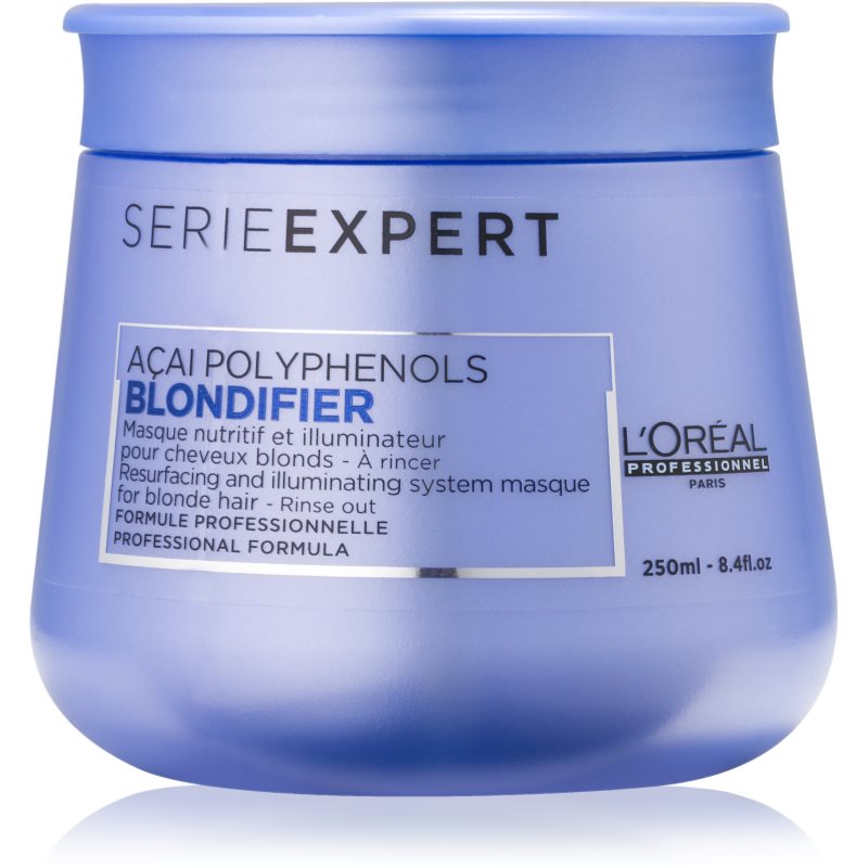 L’Oréal Professionnel Serie Expert Blondifier освітлююча маска для освітленого волосся
L’Oréal Professionnel Serie Expert Blondifier освітлююча маска для освітленого волосся