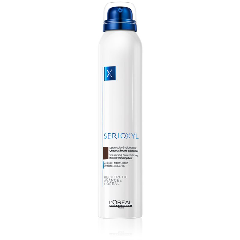 L’Oréal Professionnel Serioxyl Volumizing Coloured Spray кольоровий спрей для об’єму волосся Brown
L’Oréal Professionnel Serioxyl Volumizing Coloured Spray кольоровий спрей для об’єму волосся Brown