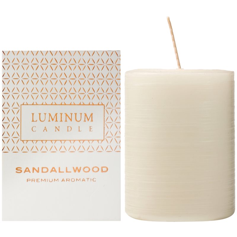 Luminum Candle Premium Aromatic Sandalwood aроматична свічка середня (Ø 60 - 80 mm, 32 h)
Luminum Candle Premium Aromatic Sandalwood aроматична свічка середня (Ø 60 - 80 mm, 32 h)