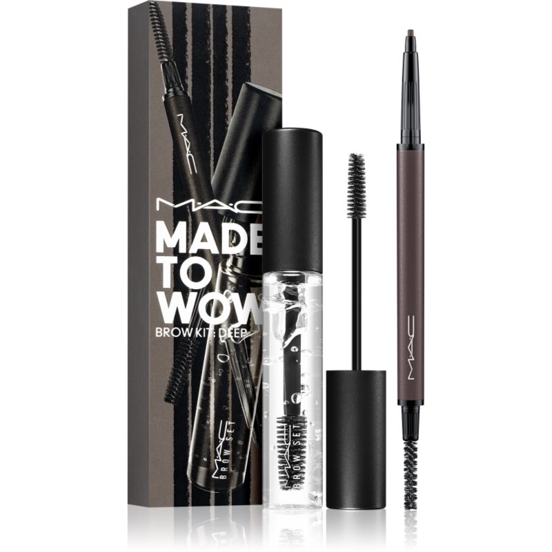 MAC Cosmetics Made To Wow Brow Kit подарунковий набір та брів відтінок Deep
MAC Cosmetics Made To Wow Brow Kit подарунковий набір та брів відтінок Deep