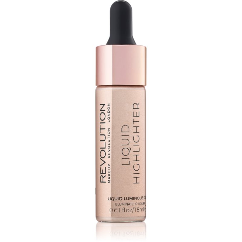 Makeup Revolution Liquid Highlighter рідкий хайлайтер відтінок Liquid Luminous Gold
Makeup Revolution Liquid Highlighter рідкий хайлайтер відтінок Liquid Luminous Gold