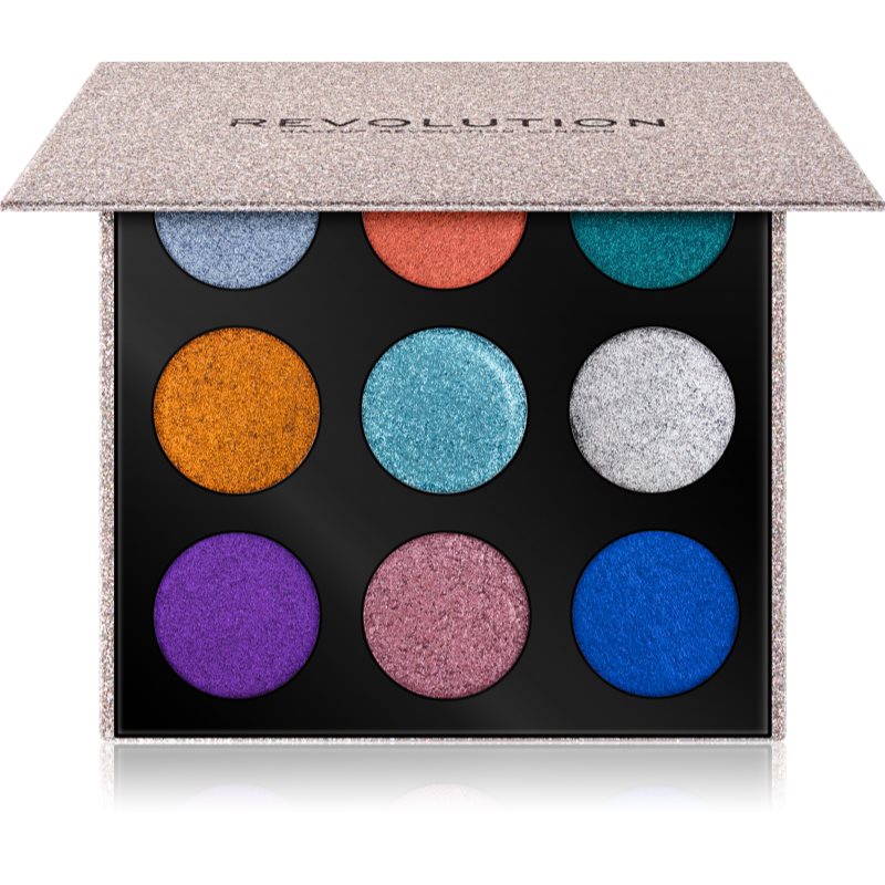 Makeup Revolution Pressed Glitter Palette палетка пласких блискіток відтінок Illusion
Makeup Revolution Pressed Glitter Palette палетка пласких блискіток відтінок Illusion