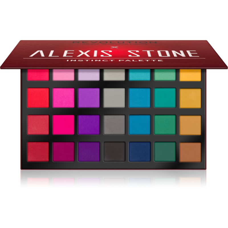 Makeup Revolution X Alexis Stone палетка тіней для очей з матуючим ефектом відтінок The Instinct
Makeup Revolution X Alexis Stone палетка тіней для очей з матуючим ефектом відтінок The Instinct