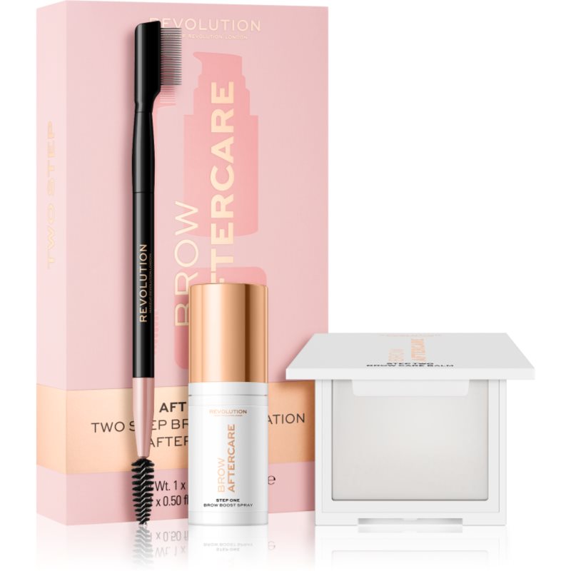 Makeup Revolution Brow Lamination Aftercare & Grow набір для набір для моделювання форми брів
Makeup Revolution Brow Lamination Aftercare & Grow набір для набір для моделювання форми брів