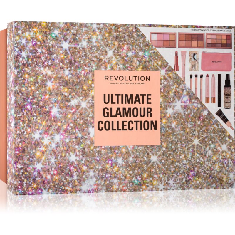Makeup Revolution Ultimate Glamour Collection 12 Day Advent Calendar новорічний календар
Makeup Revolution Ultimate Glamour Collection 12 Day Advent Calendar новорічний календар