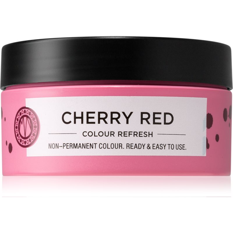 Maria Nila Colour Refresh Cherry Red делікатна поживна маска без перманентних кольорових пігментів стійкість — 4-10 вмивань волосся 6.62
Maria Nila Colour Refresh Cherry Red делікатна поживна маска без перманентних кольорових пігментів стійкість — 4-10 вмивань волосся 6.62