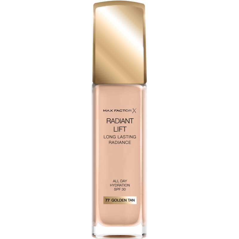 Max Factor Radiant Lift стійкий тональний крем SPF 30 відтінок 77 Golden Tan
Max Factor Radiant Lift стійкий тональний крем SPF 30 відтінок 77 Golden Tan