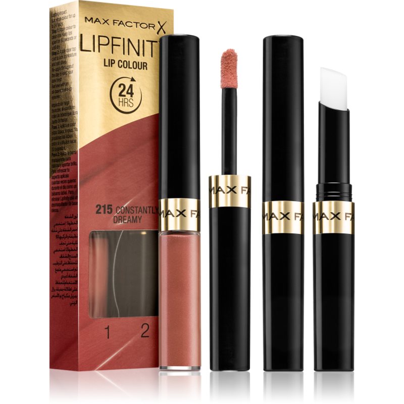 Max Factor Lipfinity Lip Colour стійка помада з бальзамом відтінок 215 Constantly Dreamy
Max Factor Lipfinity Lip Colour стійка помада з бальзамом відтінок 215 Constantly Dreamy