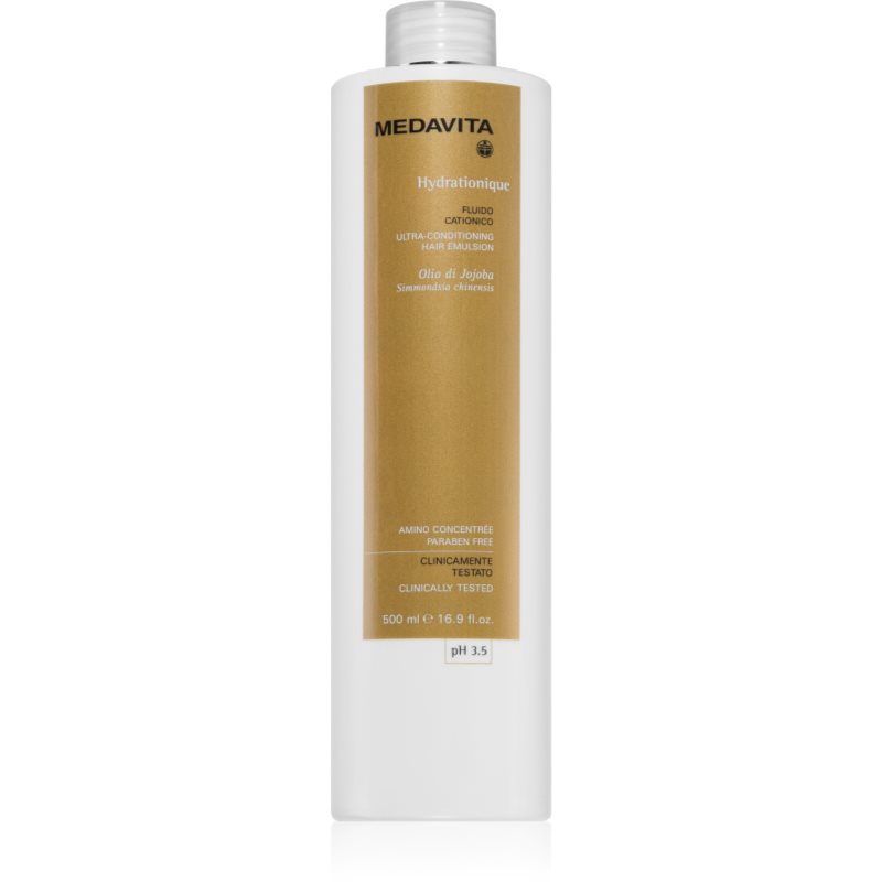 Medavita Hydrationique Ultra-Conditioning Hair Emulsion зволожуючий поживний кондиціонер
Medavita Hydrationique Ultra-Conditioning Hair Emulsion зволожуючий поживний кондиціонер