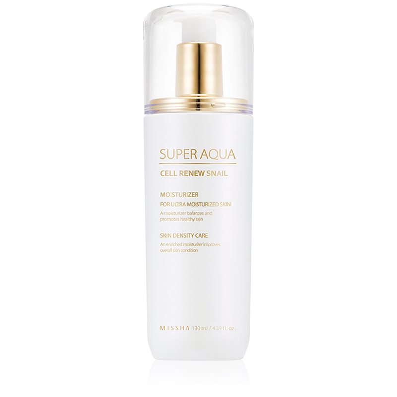 Missha Super Aqua Cell Renew Snail зволожуюче молочко для шкіри обличчя з екстрактом равлика
Missha Super Aqua Cell Renew Snail зволожуюче молочко для шкіри обличчя з екстрактом равлика