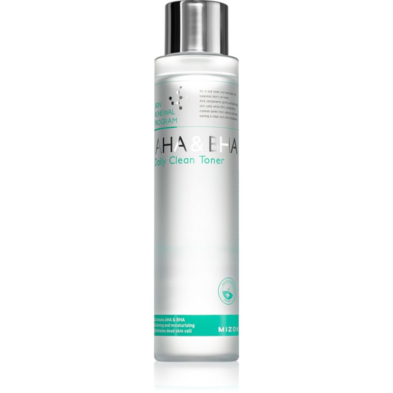 Mizon Skin Renewal Program AHA & BHA Daily Clean Toner делікатно очищаючий тонік з ефектом пілінгу
Mizon Skin Renewal Program AHA & BHA Daily Clean Toner делікатно очищаючий тонік з ефектом пілінгу