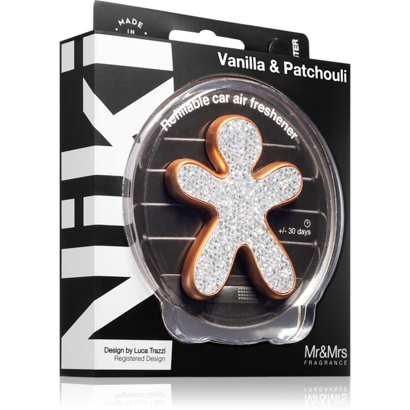 Mr & Mrs Fragrance Niki Fashion Vanilla & Patchouli aромат для авто замінний флакон
Mr & Mrs Fragrance Niki Fashion Vanilla & Patchouli aромат для авто замінний флакон