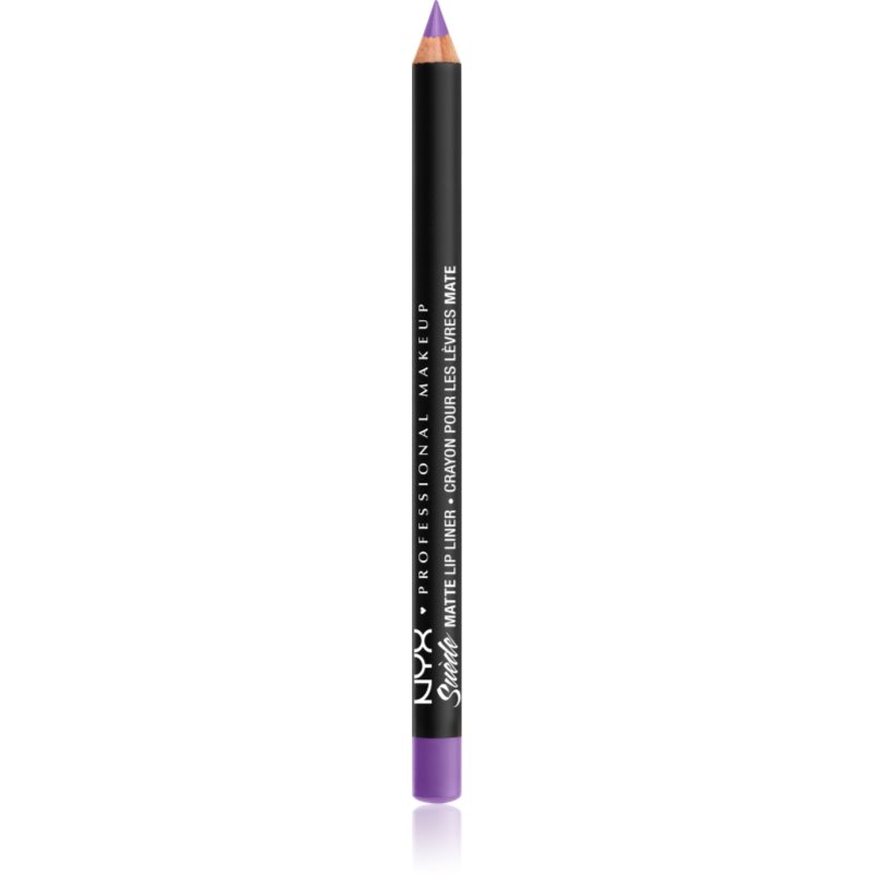 NYX Professional Makeup Suede Matte Lip Liner матуючий олівець для губ відтінок 06 Sway
NYX Professional Makeup Suede Matte Lip Liner матуючий олівець для губ відтінок 06 Sway