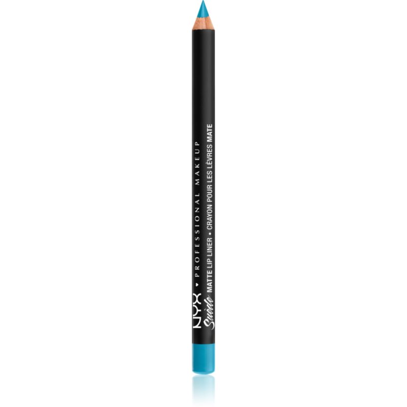 NYX Professional Makeup Suede Matte Lip Liner матуючий олівець для губ відтінок 16 Little Denim Dress
NYX Professional Makeup Suede Matte Lip Liner матуючий олівець для губ відтінок 16 Little Denim Dress