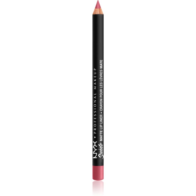 NYX Professional Makeup Suede Matte  Lip Liner matná ceruzka na pery odtieň 29 Sao Paulo 1 g