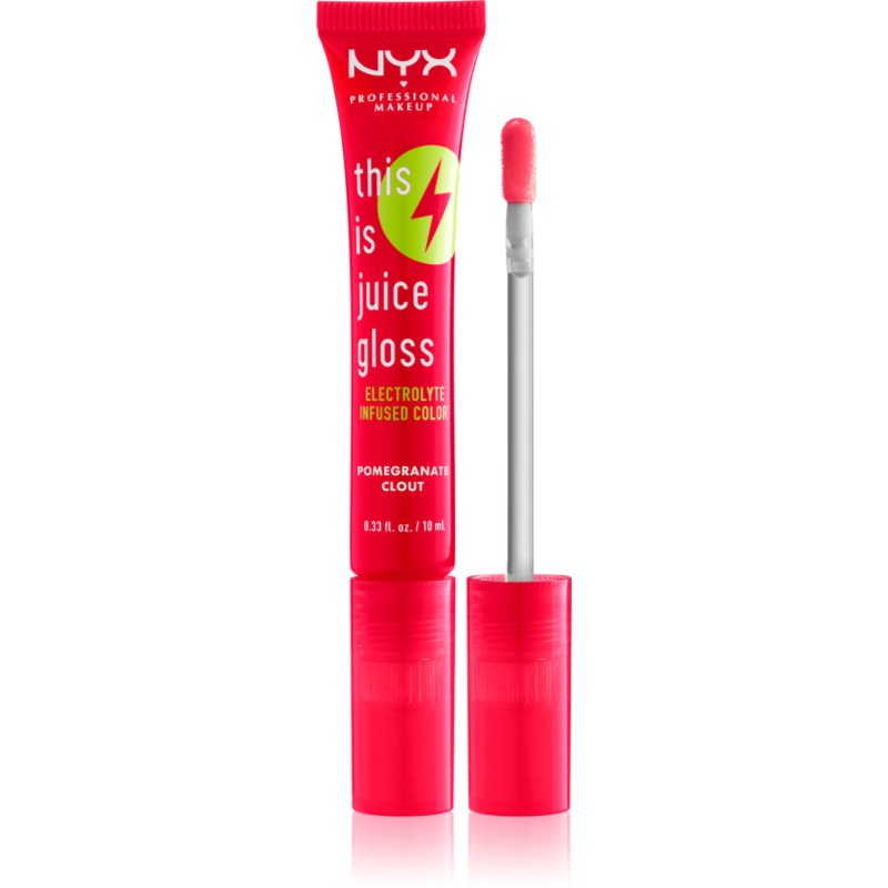 NYX Professional Makeup This Is Juice Gloss зволожуючий блиск для губ відтінок 05 - Pomegranate Clout
NYX Professional Makeup This Is Juice Gloss зволожуючий блиск для губ відтінок 05 - Pomegranate Clout