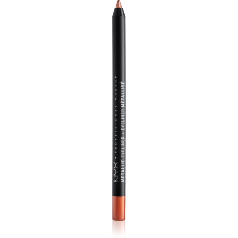 NYX Professional Makeup Metallic Eyeliner олівець для очей з металік ефектом відтінок 01 Copper
NYX Professional Makeup Metallic Eyeliner олівець для очей з металік ефектом відтінок 01 Copper