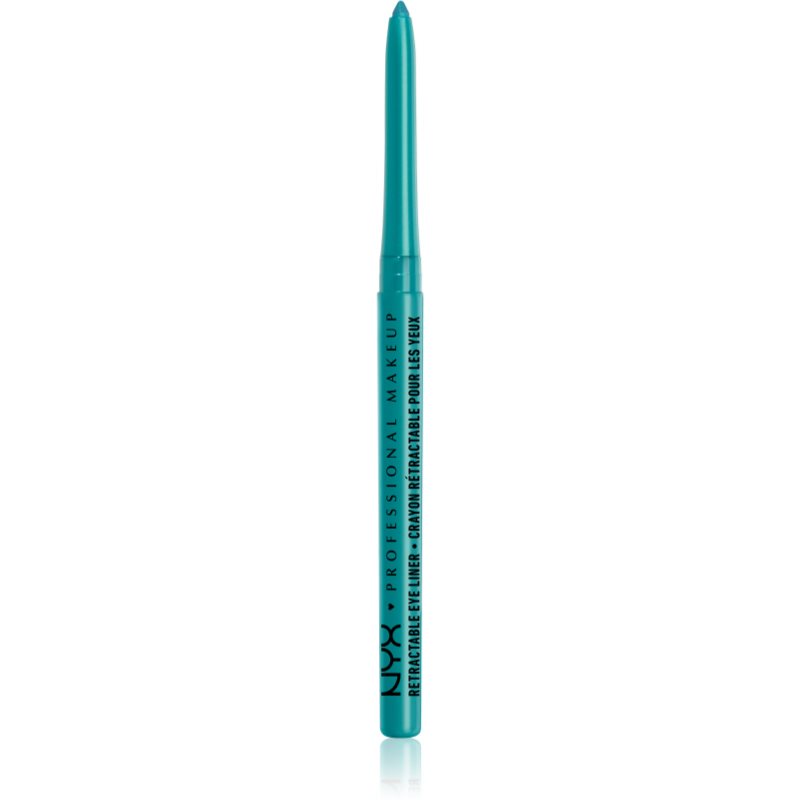 NYX Professional Makeup Retractable Eye Liner кремовий олівець для очей відтінок 03 Aqua Green
NYX Professional Makeup Retractable Eye Liner кремовий олівець для очей відтінок 03 Aqua Green