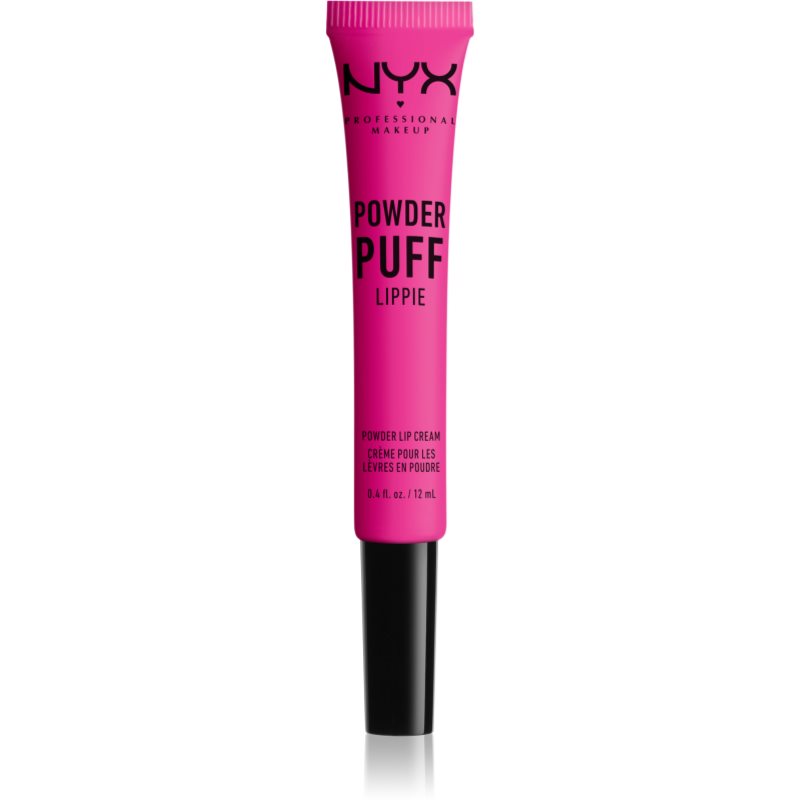 NYX Professional Makeup Powder Puff Lippie помада з аплікатором відтінок 18 Bby
NYX Professional Makeup Powder Puff Lippie помада з аплікатором відтінок 18 Bby