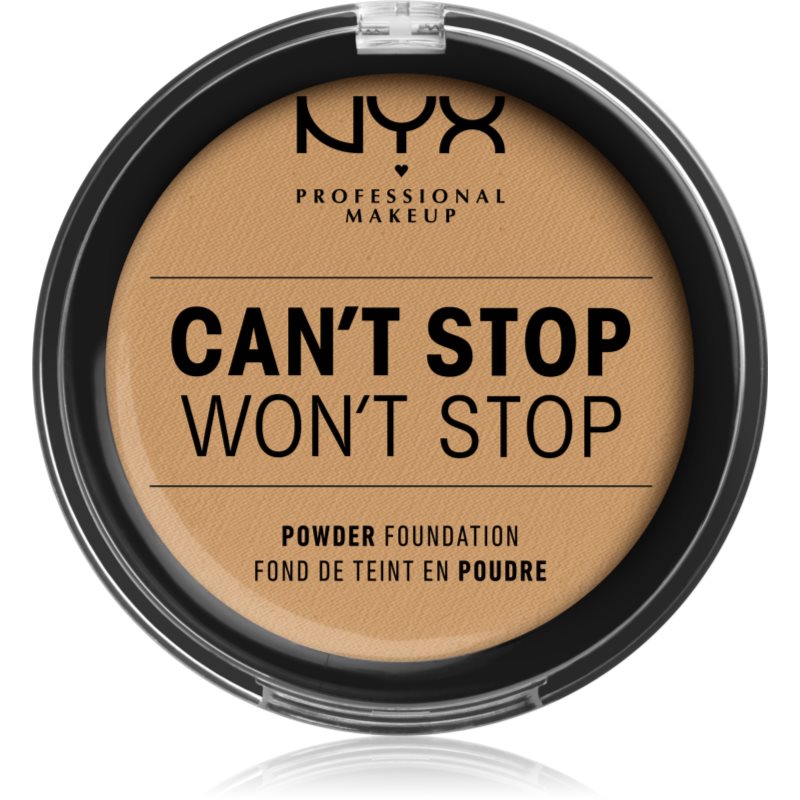 NYX Professional Makeup Can't Stop Won't Stop Powder Foundation компактна тональна крем-пудра відтінок 11 - Beige
NYX Professional Makeup Can't Stop Won't Stop Powder Foundation компактна тональна крем-пудра відтінок 11 - Beige