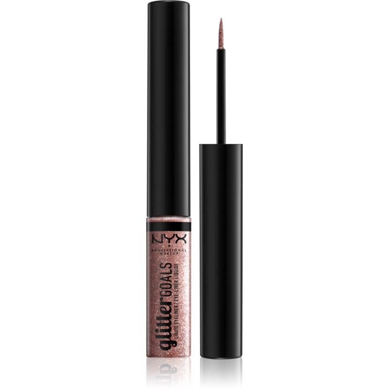 NYX Professional Makeup Glitter Goals підводка для очей відтінок Crystal Ball
NYX Professional Makeup Glitter Goals підводка для очей відтінок Crystal Ball