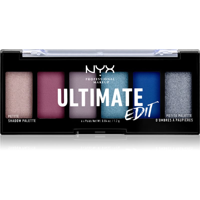 NYX Professional Makeup Ultimate Edit Petite Shadow палетка тіней для очей відтінок 04 Ash
NYX Professional Makeup Ultimate Edit Petite Shadow палетка тіней для очей відтінок 04 Ash