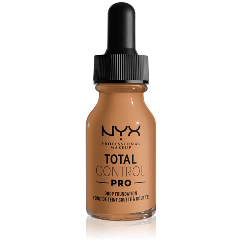 NYX Professional Makeup Total Control Pro Drop Foundation тональні засоби відтінок 12.5 - Camel
NYX Professional Makeup Total Control Pro Drop Foundation тональні засоби відтінок 12.5 - Camel