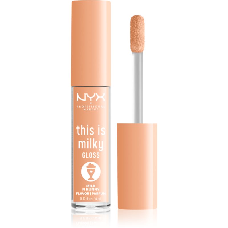 NYX Professional Makeup This is Milky Gloss Milkshakes зволожуючий блиск для губ з ароматизатором відтінок 17 Milk N Hunny
NYX Professional Makeup This is Milky Gloss Milkshakes зволожуючий блиск для губ з ароматизатором відтінок 17 Milk N Hunny