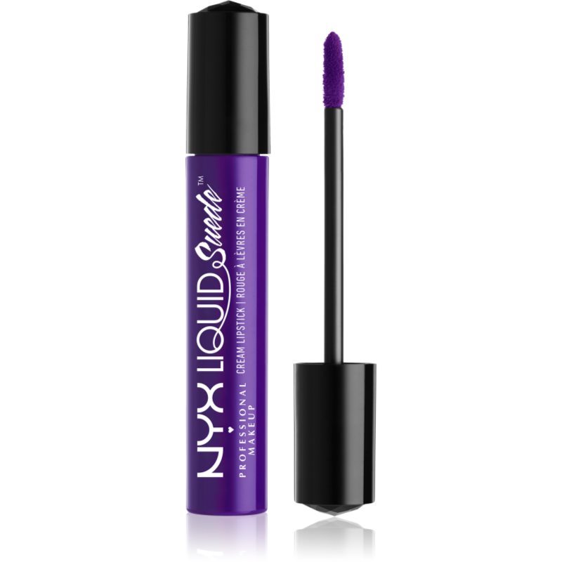 NYX Professional Makeup Liquid Suede™ Cream рідка водостійка губна помада з матуючим ефектом наприкінці відтінок 10 Amethyst
NYX Professional Makeup Liquid Suede™ Cream рідка водостійка губна помада з матуючим ефектом наприкінці відтінок 10 Amethyst