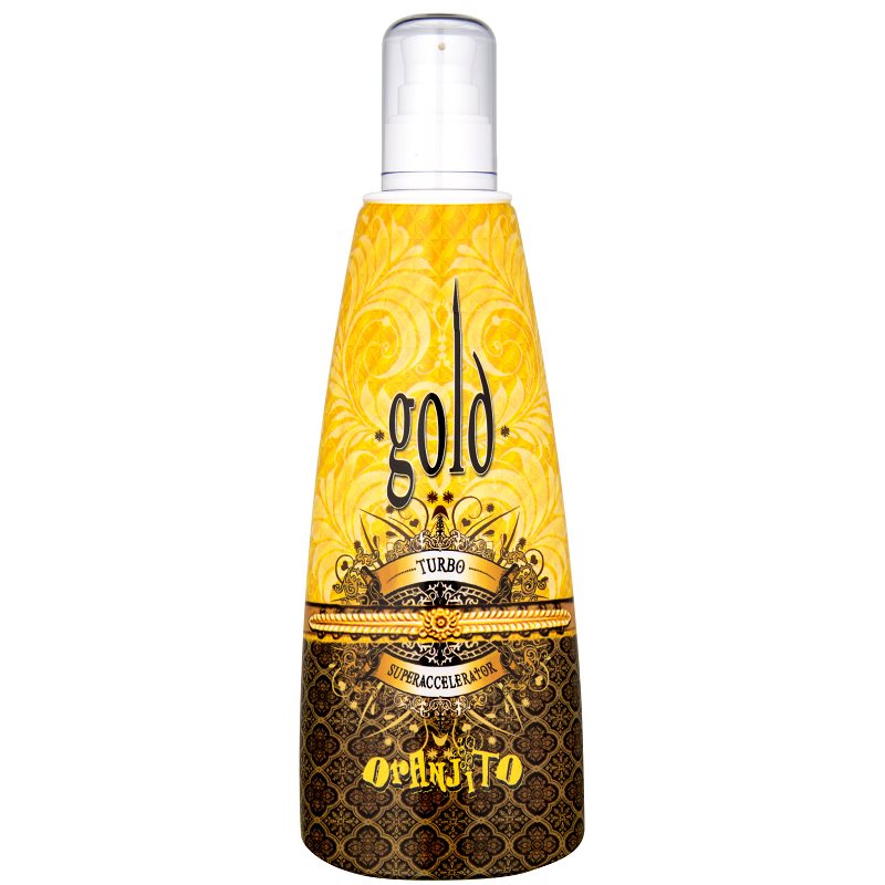 Oranjito Max. Effect Gold Turbo молочко для засмаги в солярії для прискорення засмаги
Oranjito Max. Effect Gold Turbo молочко для засмаги в солярії для прискорення засмаги